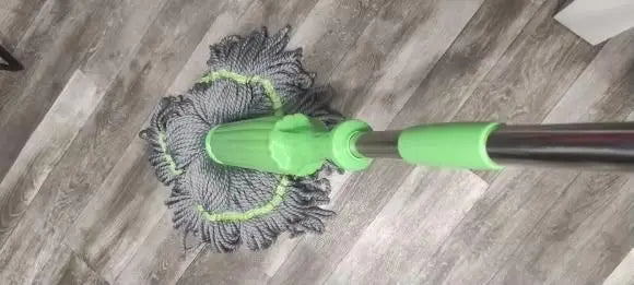 Self-Twisting Water Rotating Mop – 360° Microfiber Spin Mop with Extendable Handle 19z41t-h6