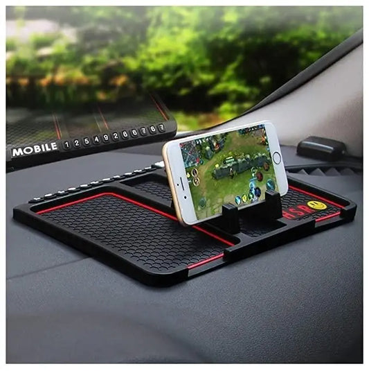 HSR Car Accessories Multifunction Phone GPS Holder Anti-Slip Silicone Pad and Car Mobile Holders for Car Dashboard 19z41t-h6