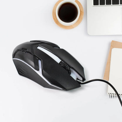 Usb Wired Mouse Ergonomic Design Gaming Mouse  (1 Pc) Wukusy