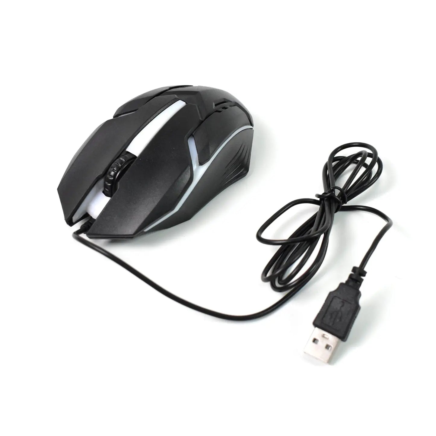 Usb Wired Mouse Ergonomic Design Gaming Mouse  (1 Pc) Wukusy