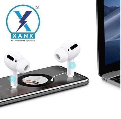 XANK Air-pods Pro with Wireless Charging Case with Sensor Enabled Bluetooth Headset (White, True Wireless) 19z41t-h6