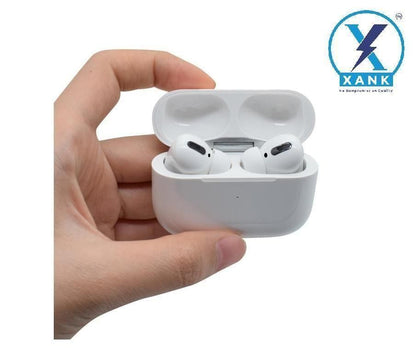XANK Air-pods Pro with Wireless Charging Case with Sensor Enabled Bluetooth Headset (White, True Wireless) 19z41t-h6