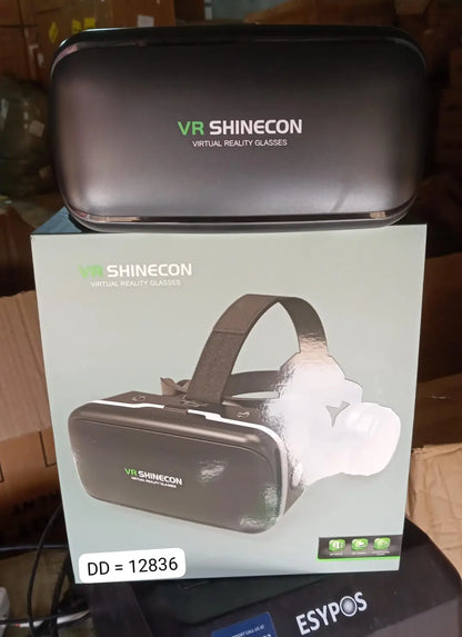 12836 3d Hd Vr Glasses Virtual Reality Goggles Headset For Ios For Android Smartphonevr Goggles-for 3d Vr Movies Video Games With Headphones (1 Pc) Wukusy