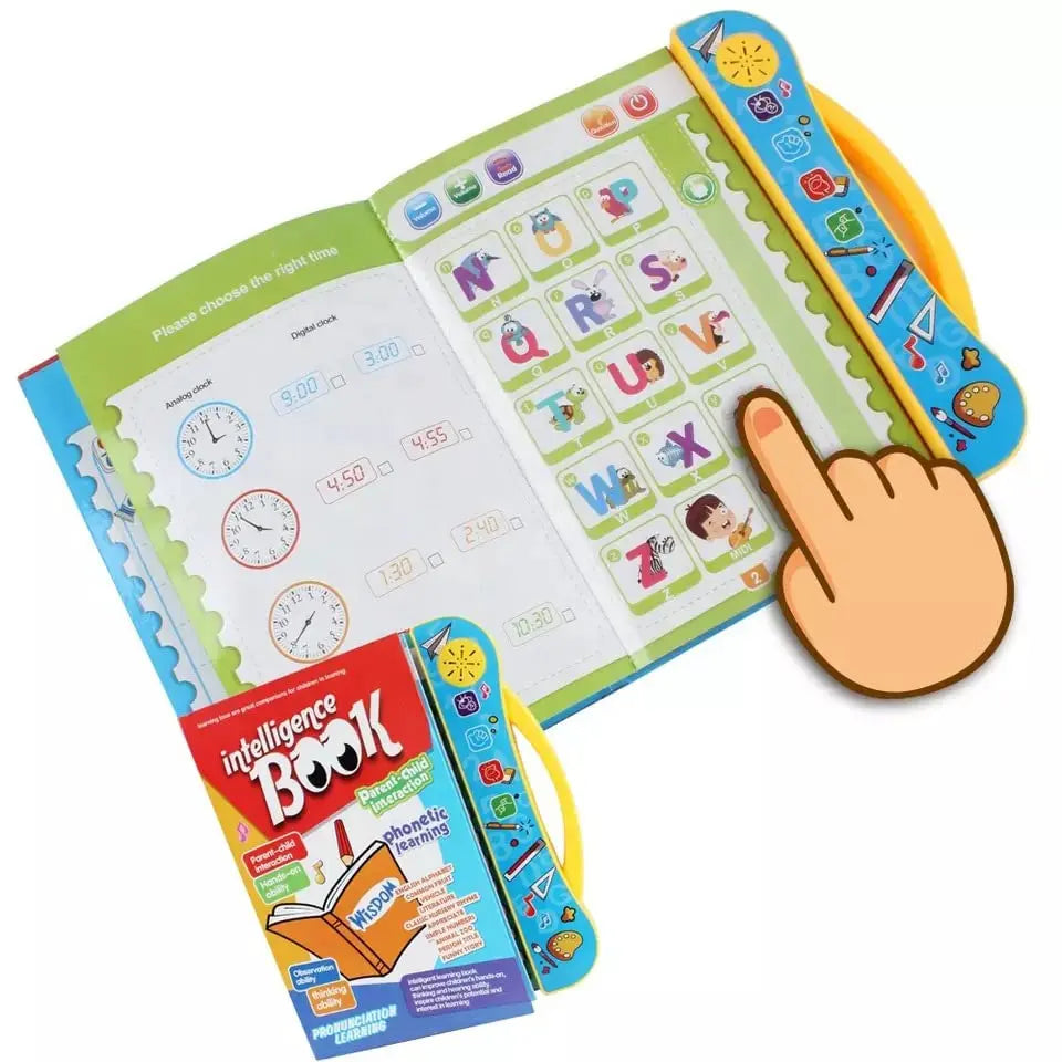 SAMVARDHAN Interactive Children Book -Musical English Educational Toy Phonetic Learning Book for 3 + Year Kids, Boys, Toddlers (Multi-color) Daily Hub