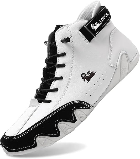 Men’s Premium White High-Top Sneakers 19z41t-h6