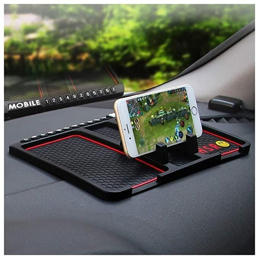 HSR Car Accessories Multifunction Phone GPS Holder Anti-Slip Silicone Pad and Car Mobile Holders for Car Dashboard 19z41t-h6