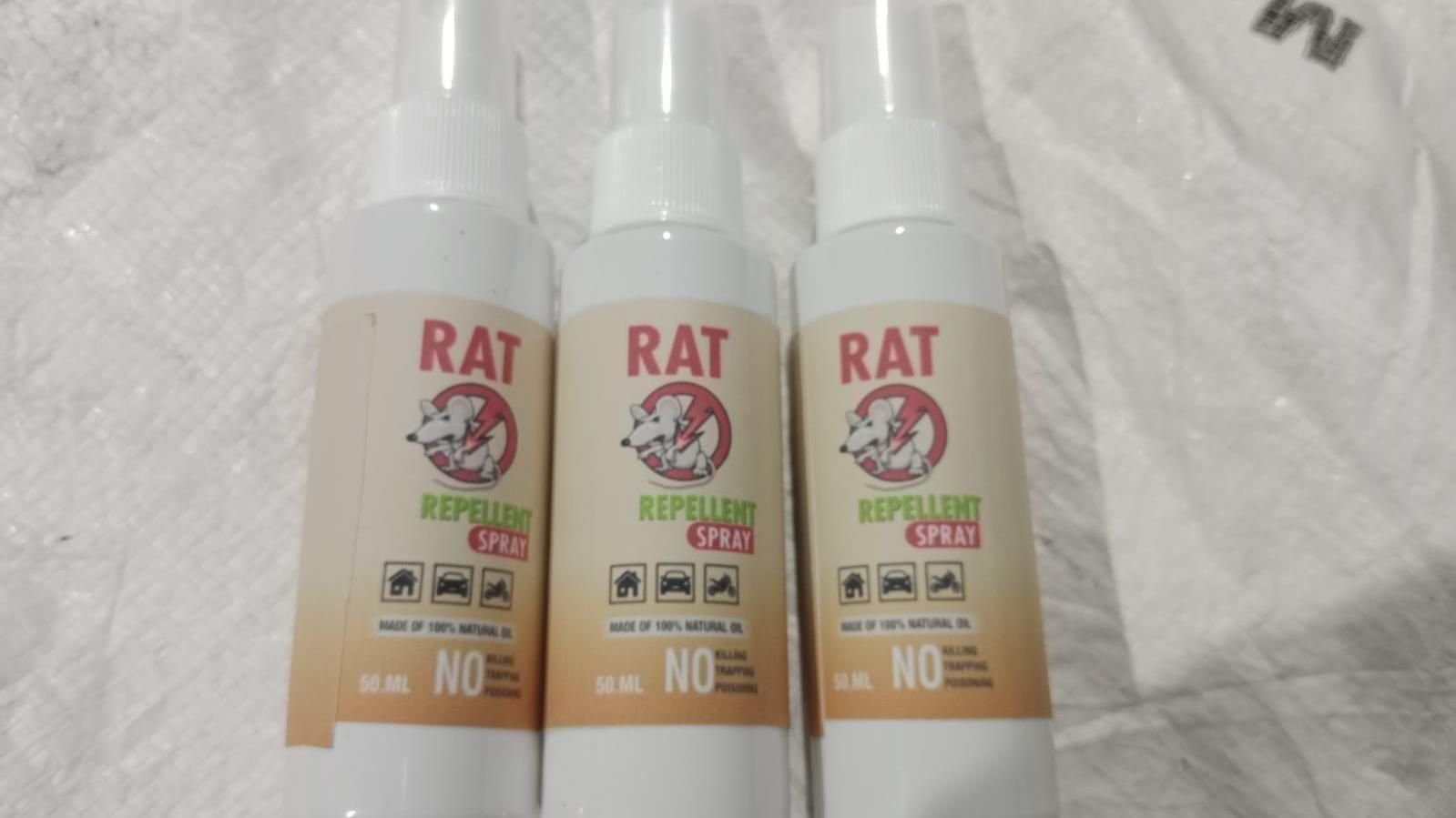 Rat Repellent Spreay 50ML (Pack of 3) 19z41t-h6