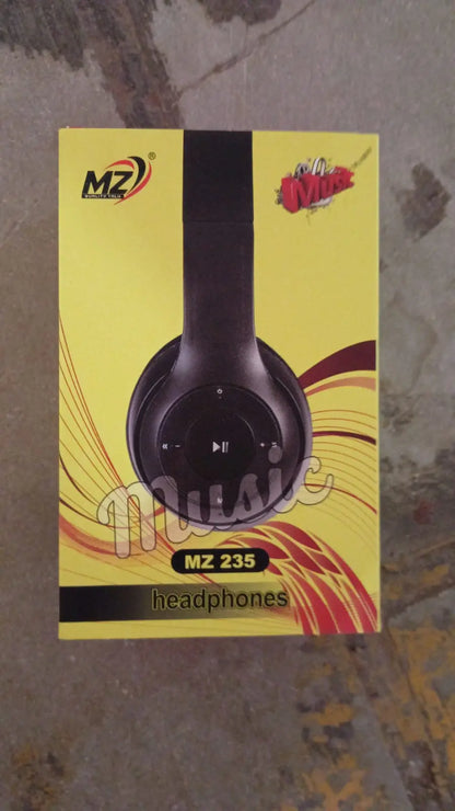 13052 Wireless Headphone Over The Head Bluetooth Headset Foldable Headband Hands-free With Calling Function (1 Pc) Wukusy