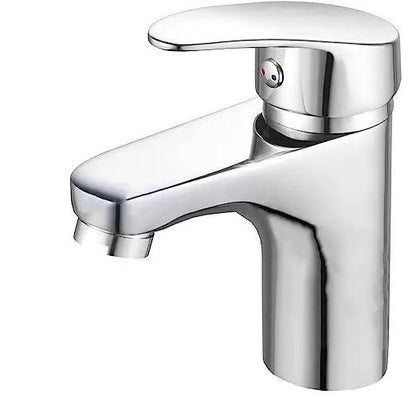 Fossa Taps for Bathroom Sink Chrome Basin Mixer Tap Brass Modern Single Handle Bathroom Faucet FSLF-001 Fossa